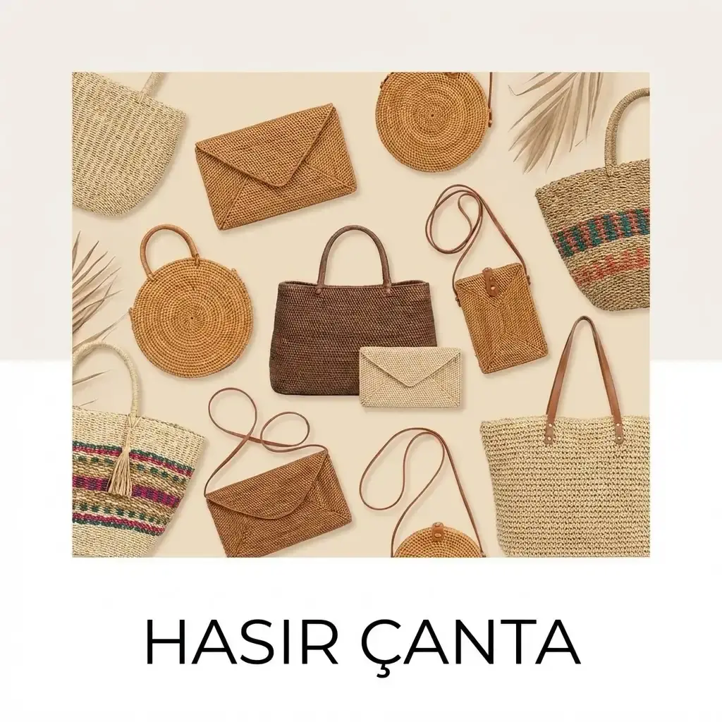 hasır çanta
