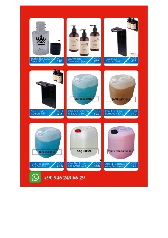 Otel Buklet || Hotel Guest Amenities - İstanbul Otel Malzemeleri