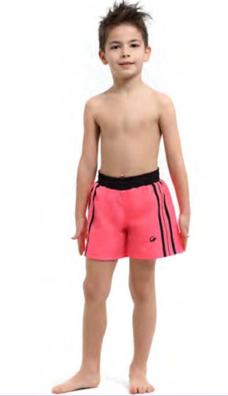 Erkek Çocuk Şort 1015 Neon Pembe - İstanbul Mayo