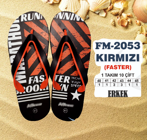 Flip Flop Slipper - İstanbul Plaj Terliği
