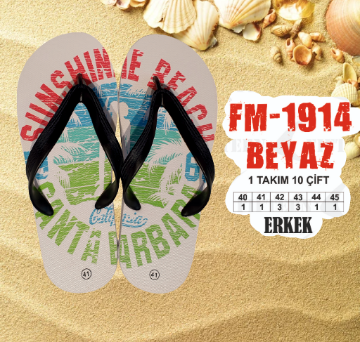 Flip Flop Slipper - İstanbul Plaj Terliği