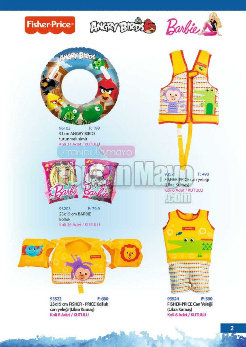 Fisher - Price Lisanslı Deniz Malzemeleri