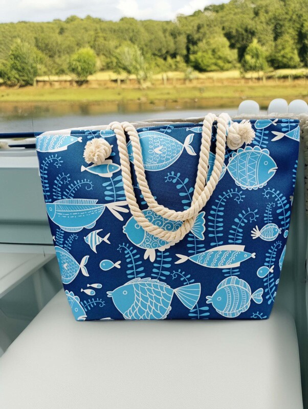 İstanbuL Plaj Çantası PC9003 - İstanbul Mayo