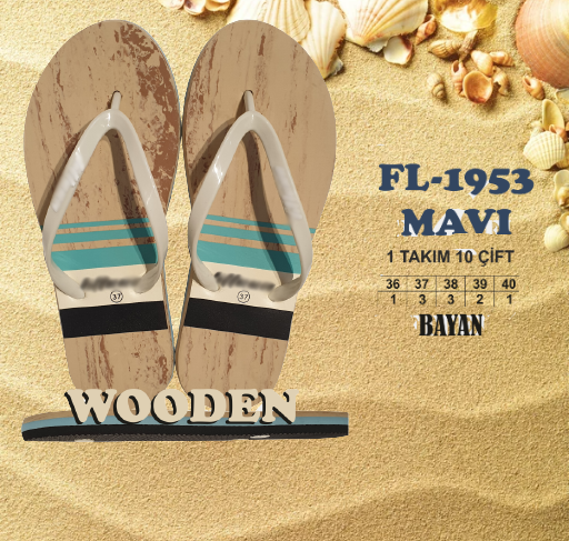 Flip Flop Slipper - İstanbul Plaj Terliği
