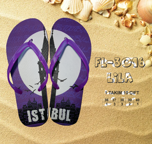 Flip Flop Slipper - İstanbul Plaj Terliği