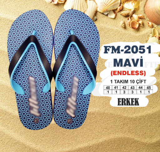 Flip Flop Slipper - İstanbul Plaj Terliği