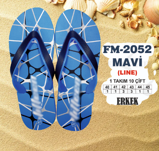 Flip Flop Slipper - İstanbul Plaj Terliği