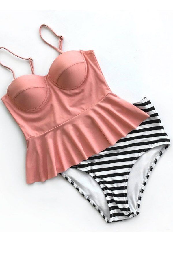 Yüksek Bel Bikini Takım - 3