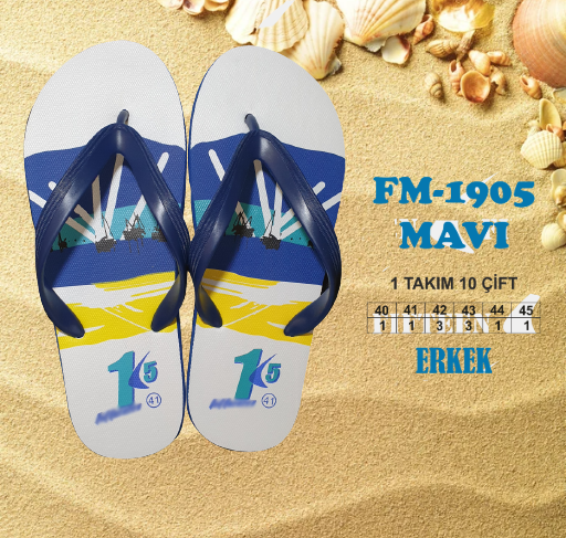 Flip Flop Slipper - İstanbul Plaj Terliği