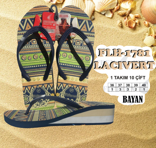 Flip Flop Slipper - İstanbul Plaj Terliği