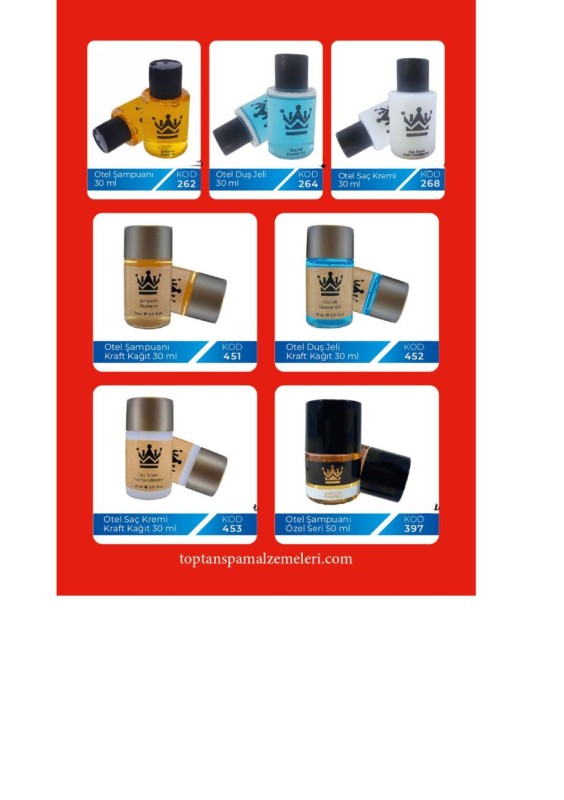 Otel Şampuanı || Hotel Shampoo - İstanbul Otel Malzemeleri