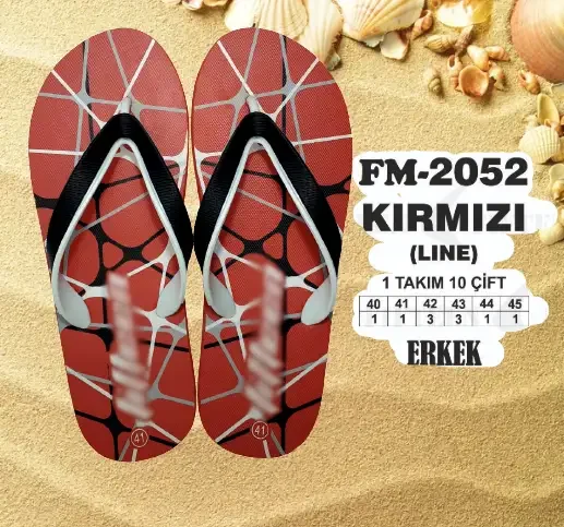 Konforlu Toptan Unisex Plaj Terliği - 2026 Sezonu (T8140) - 1