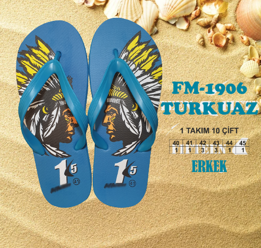 Flip Flop Slipper - İstanbul Plaj Terliği
