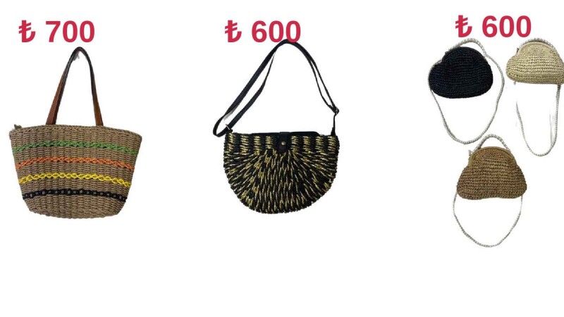 Toptan Hasır Çanta - İstanbul Mayo