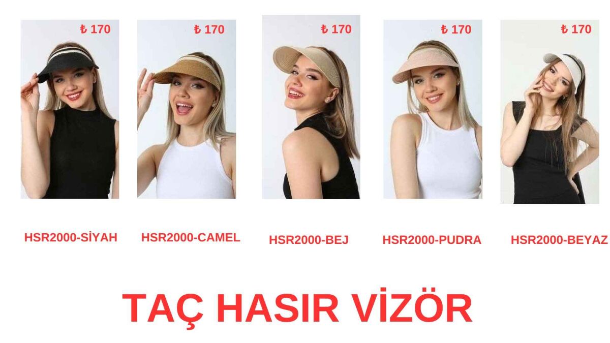 Toptan Hasır Şapka - 1