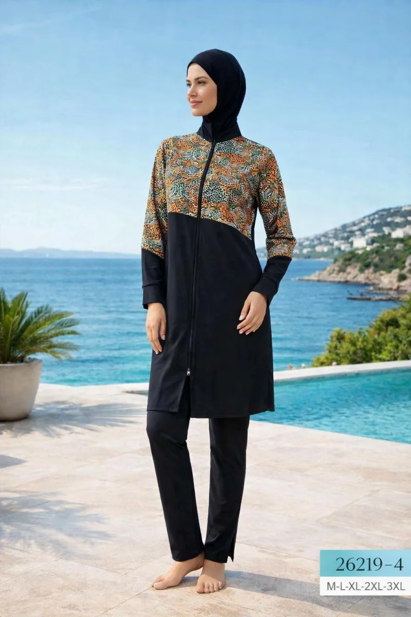 Hızlı Kuruyan Toptan Tesettür Mayo - 1