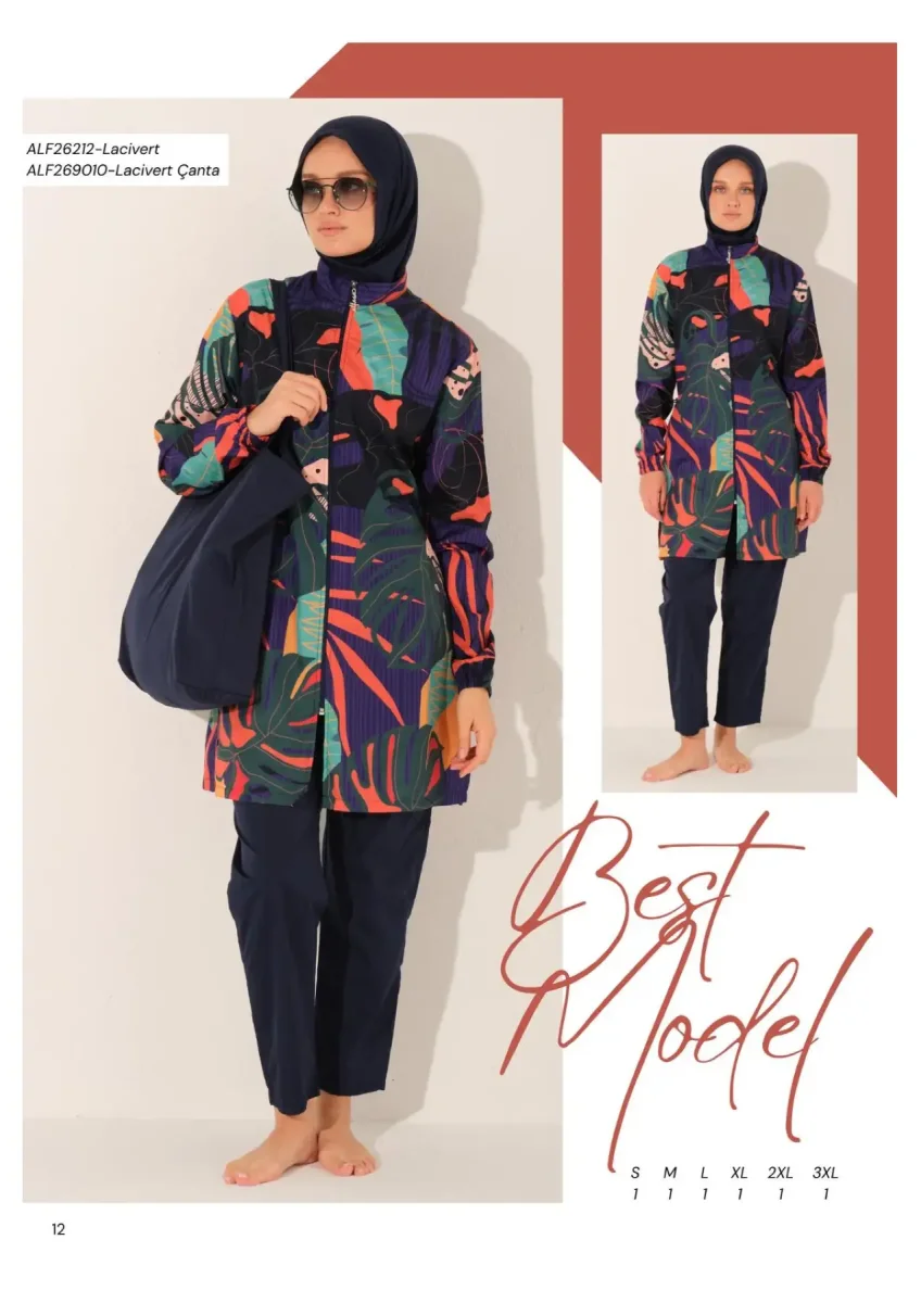 İhracat Serisi Toptan Tam Kapalı Mayo - 1 - 1