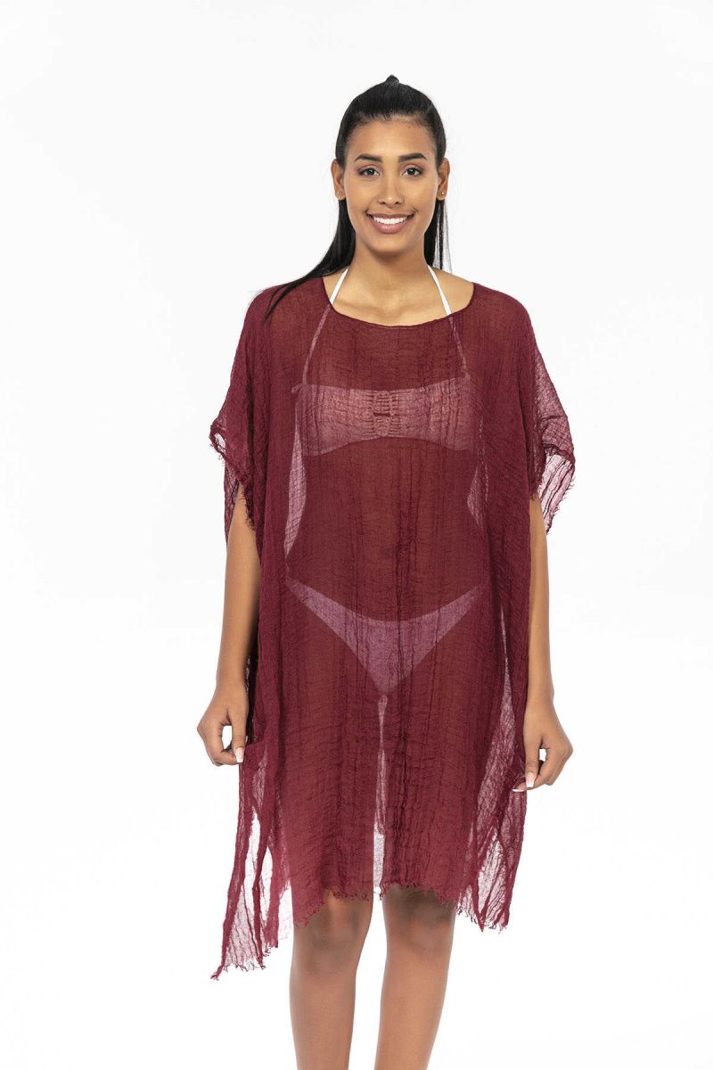 Toptan Yeni Sezon Pareo Plaj Elbisesi T7862 - 1