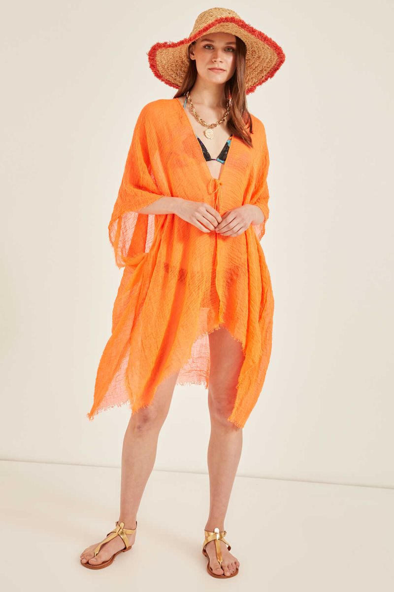 Toptan Yeni Sezon Pareo Plaj Elbisesi T7890 - 1