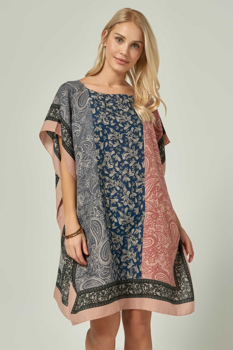 Toptan Yeni Sezon Pareo Plaj Elbisesi T7786 - 1