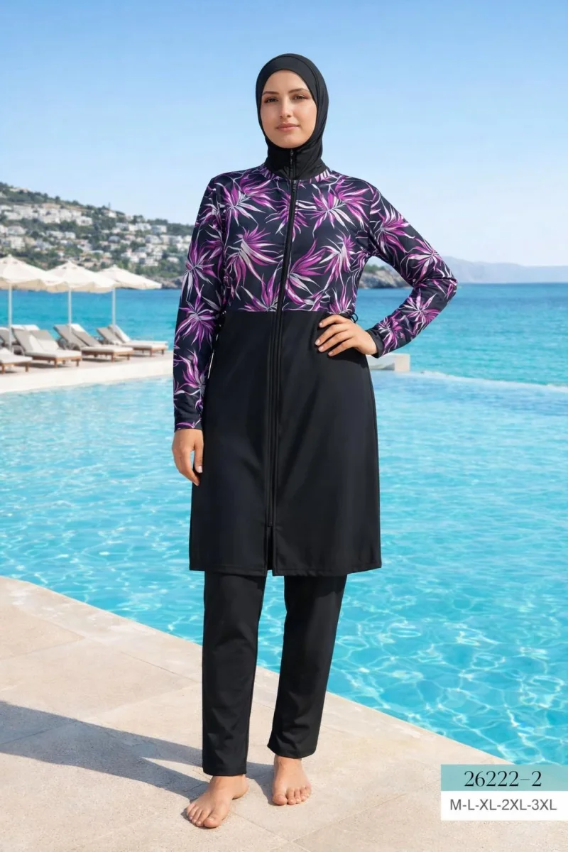 Klasik Kesim Toptan Tesettür Mayo - 1