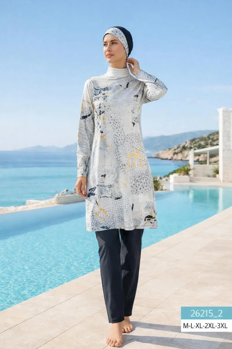 Klasik Kesim Toptan Tesettür Mayo - 4 - 1