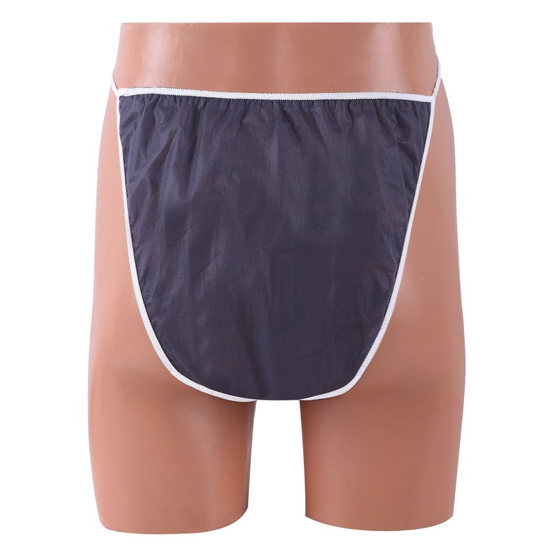 Tek kullanımlık erkek slip iç çamaşırı komple lastikli (300 adet) - 2