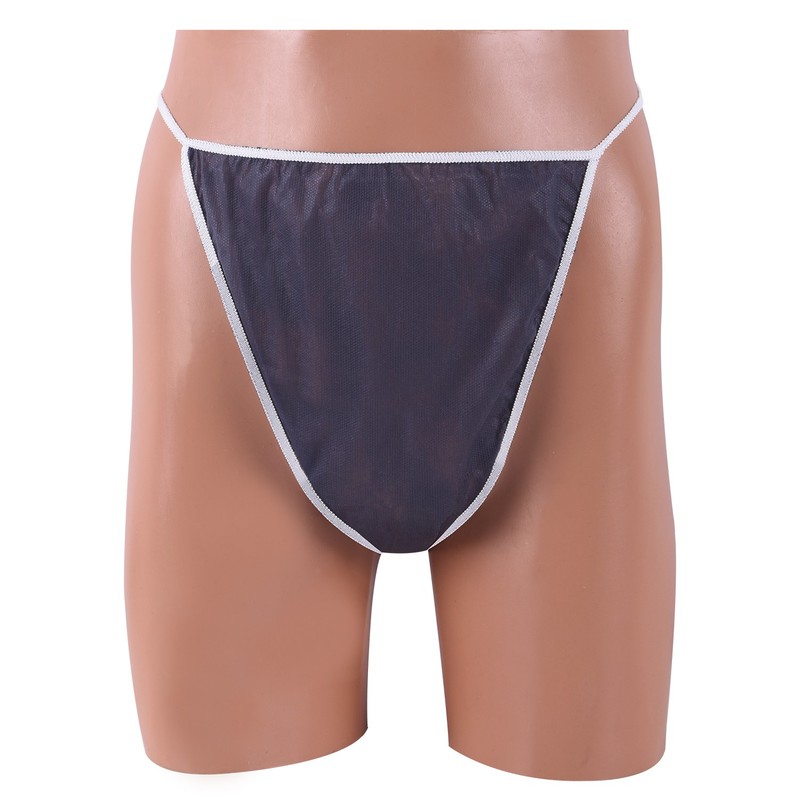 Tek kullanımlık erkek slip iç çamaşırı komple lastikli (300 adet) - 1