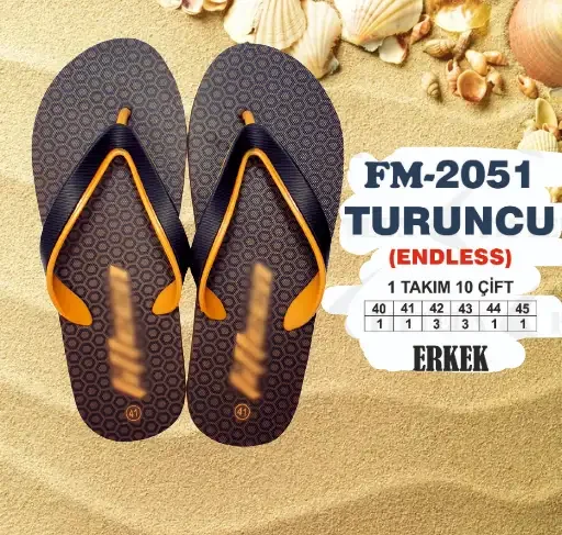Şık Toptan Unisex Plaj Terliği - 2026 Sezonu (T8163) - 1