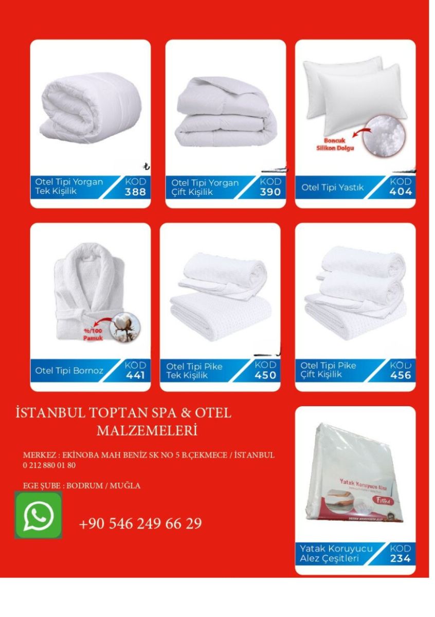 Otel Buklet || Hotel Guest Amenities - 1