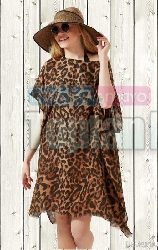 Plaj Elbisesi - Pareo 4401 - İstanbul Mayo