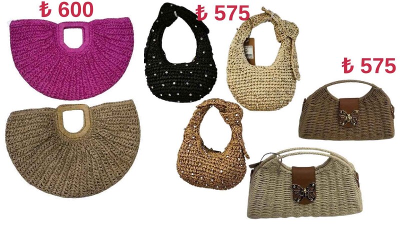 Toptan Hasır Çanta - İstanbul Mayo