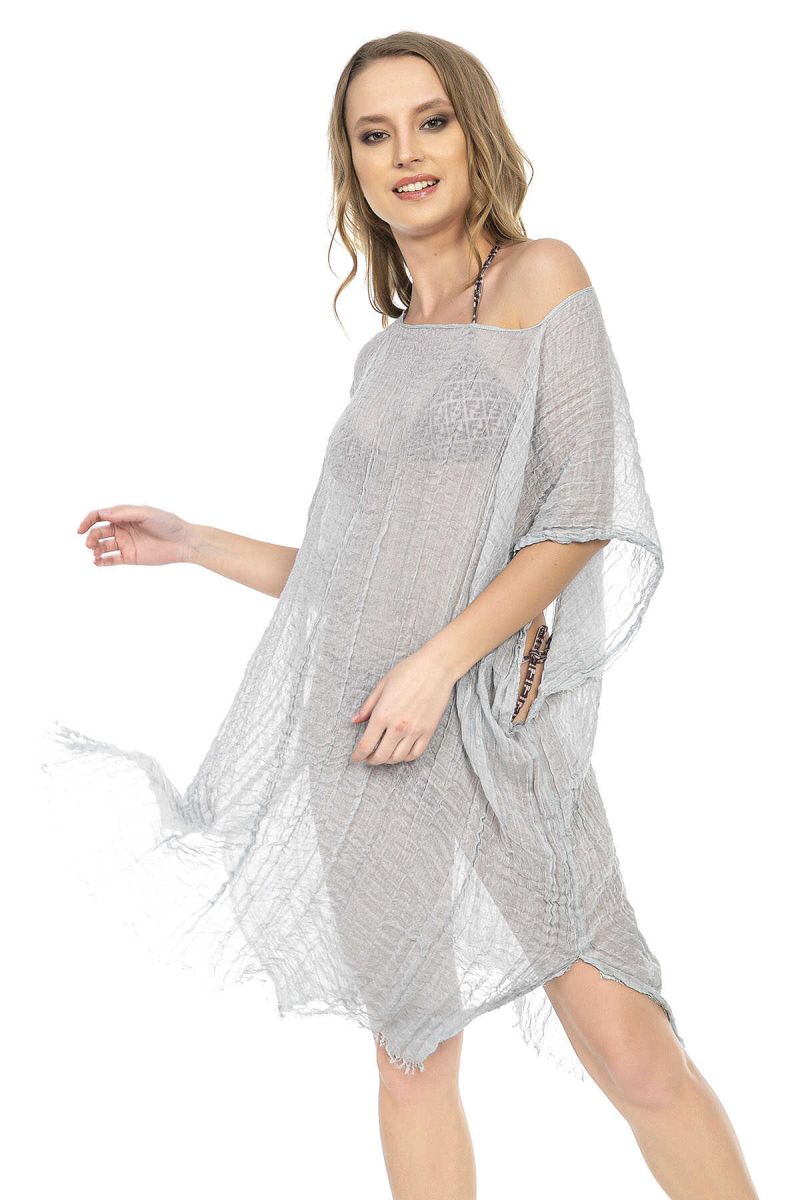 Toptan Yeni Sezon Pareo Plaj Elbisesi T7874 - 1