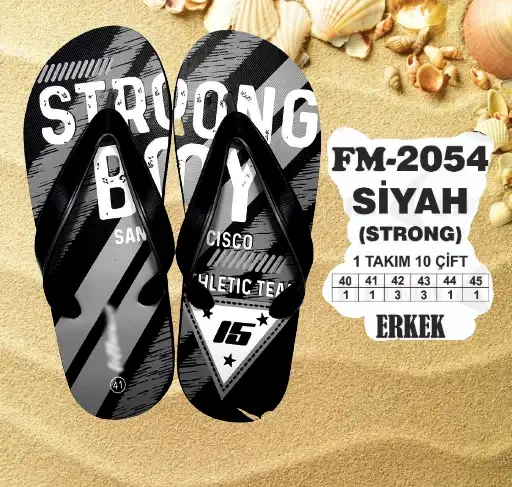 Özel Tasarım Toptan Unisex Plaj Terliği - 2026 Sezonu (T8152) - 1