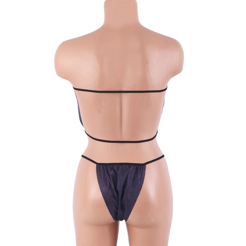 Tek kullanımlık kadın tanga iç çamaşırı (500 adet) - 2