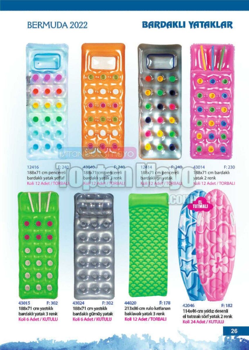 Toptan Bardaklı Deniz Yatağı - 1