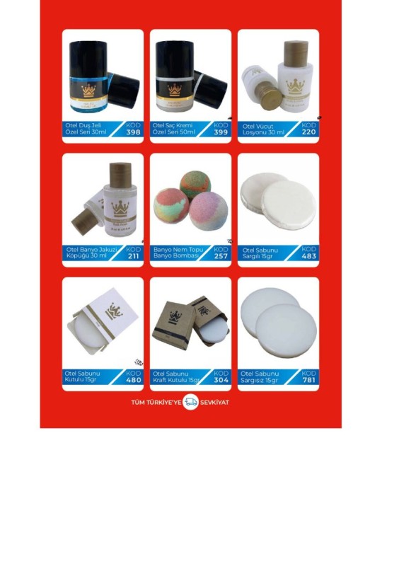 Otel Şampuanı || Hotel Shampoo - İstanbul Otel Malzemeleri