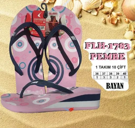 Şık Toptan Unisex Plaj Terliği - 2026 Sezonu (T8099) - 1