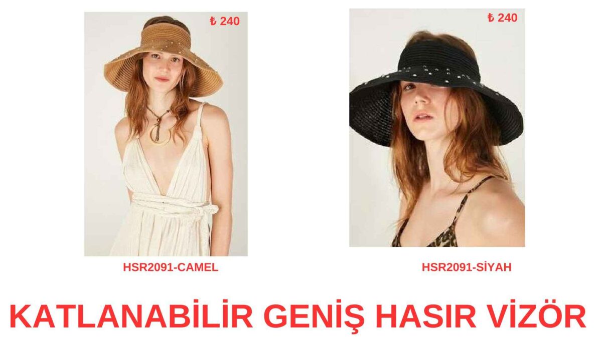 Toptan Hasır Şapka - 1