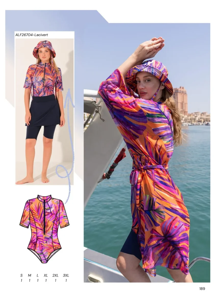 Toptan İhracat Taytlı Mayo Takımı Hızlı Gönderim - 1