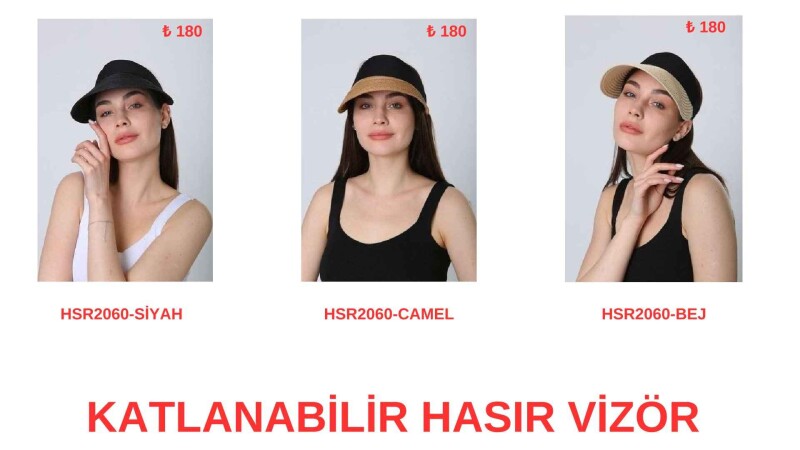 Toptan Hasır Şapka - İstanbul Mayo
