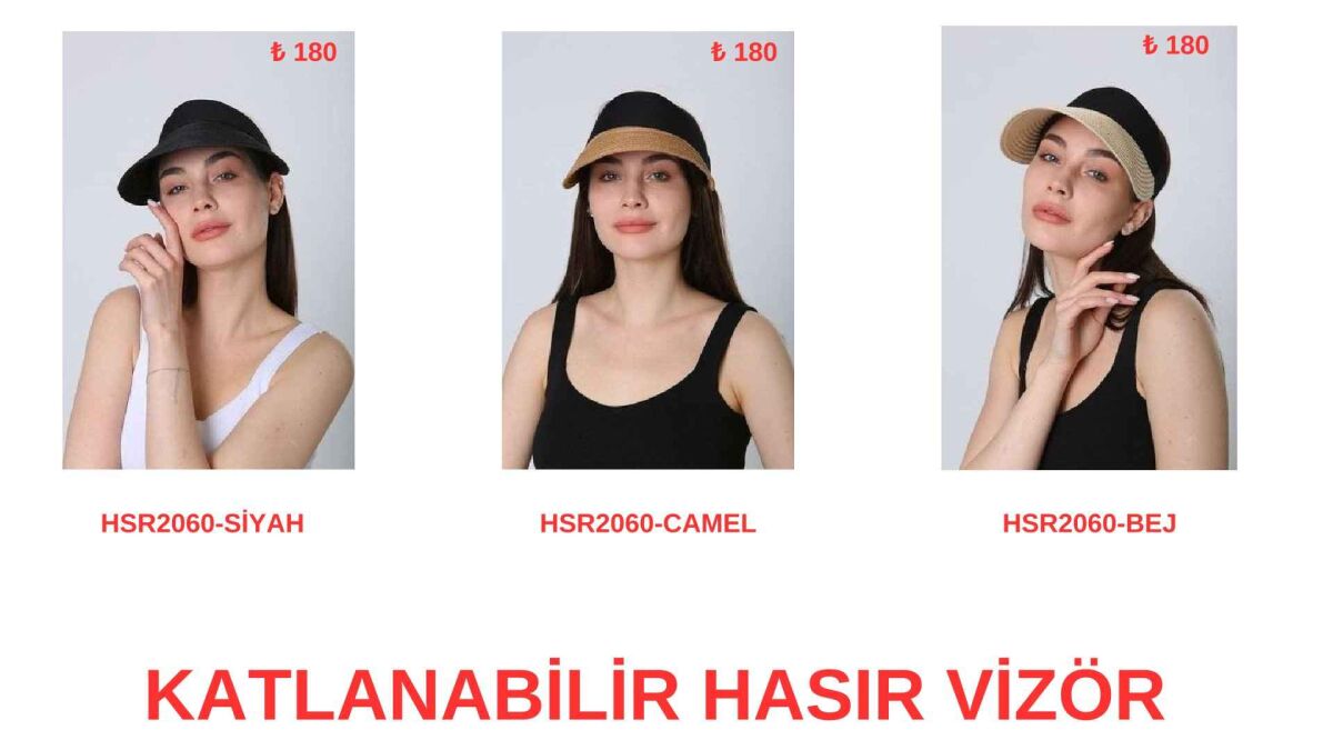 Toptan Hasır Şapka - 1