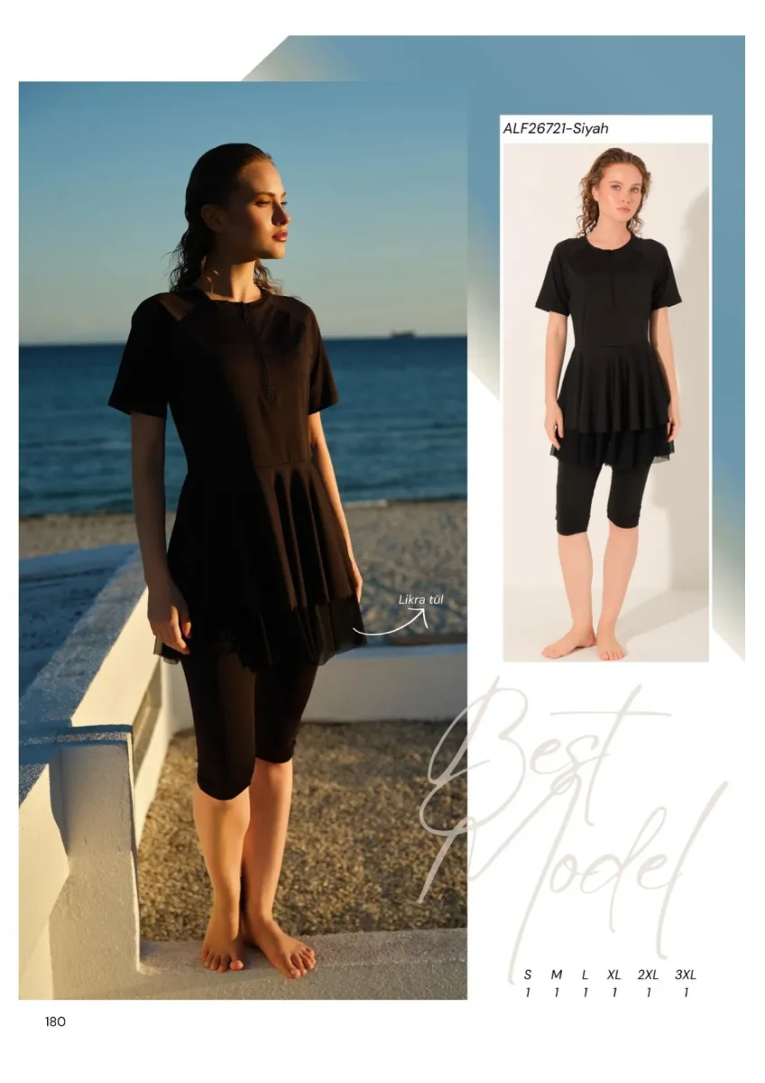 Toptan Modern Yarı Kapalı Mayo Global Teslimat - 1