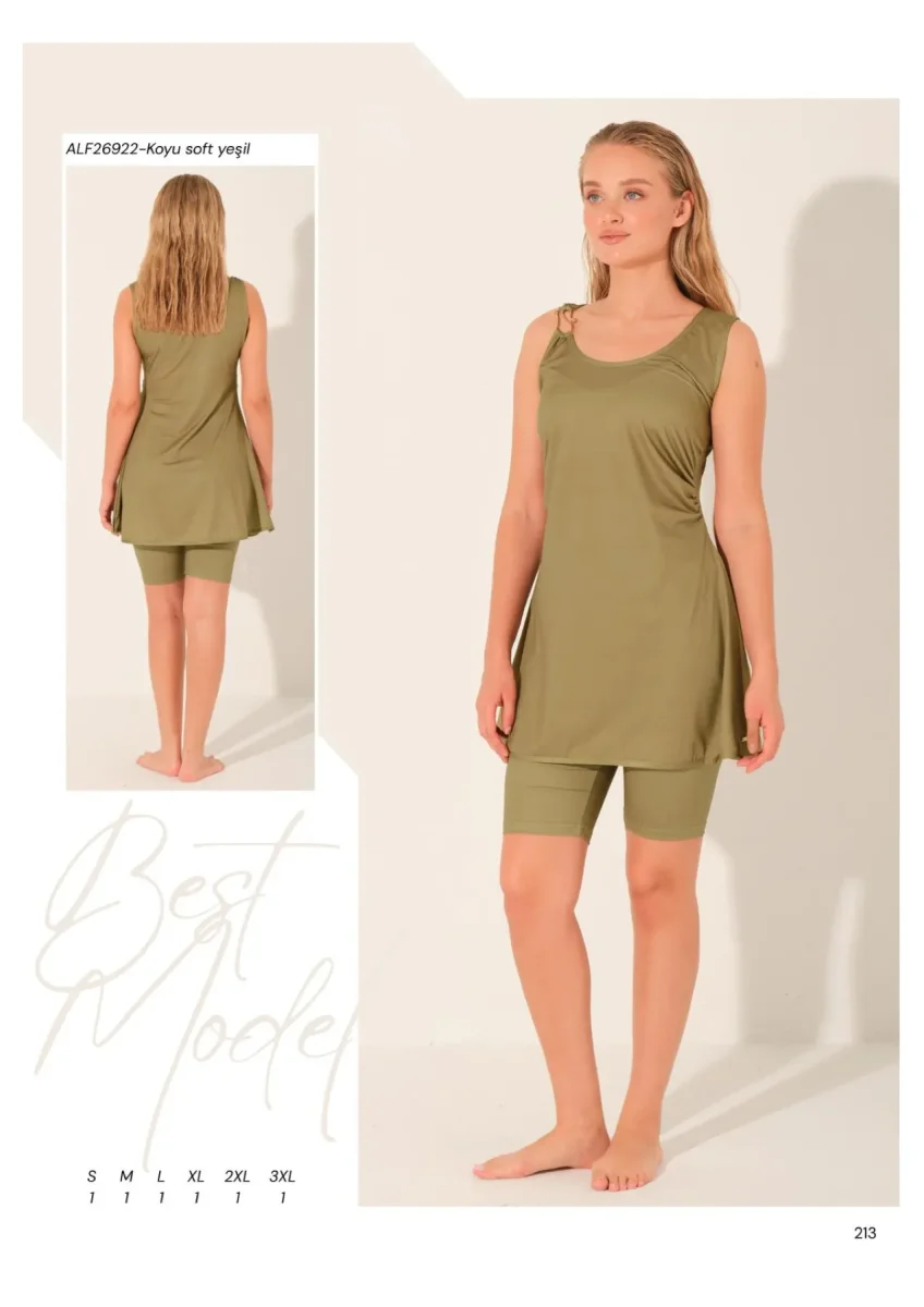 Toptan Modern Yarı Tesettür Mayo Toptan Satış - 1