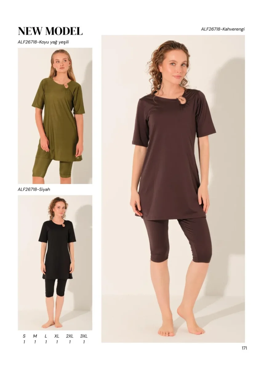 Toptan Özel Seri Yarı Kapalı Mayo Yeni Koleksiyon - 1