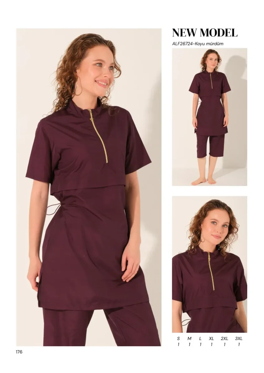 Toptan Özel Tasarım Tesettür Mayo Seti B2B Özel - 1