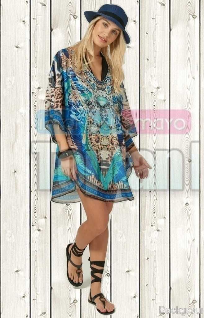 Plaj Elbisesi - Pareo 4406 - 1