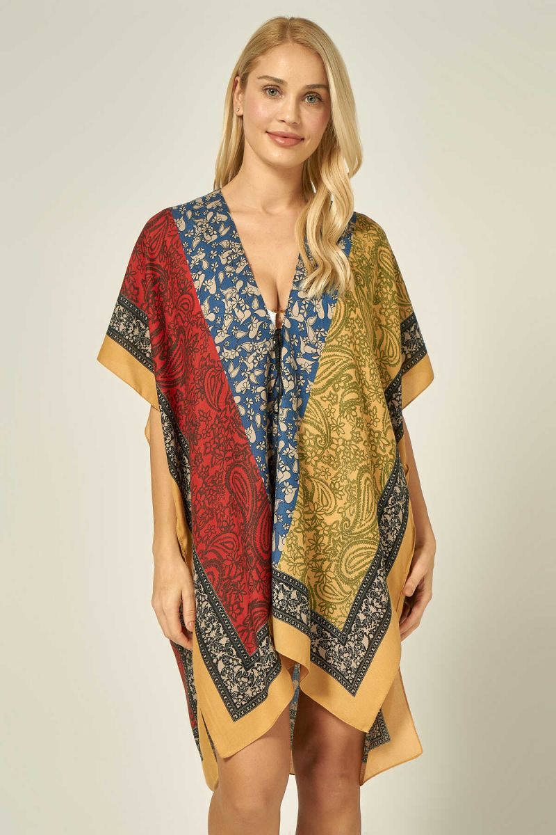 Toptan Yeni Sezon Pareo Plaj Elbisesi T7791 - 1