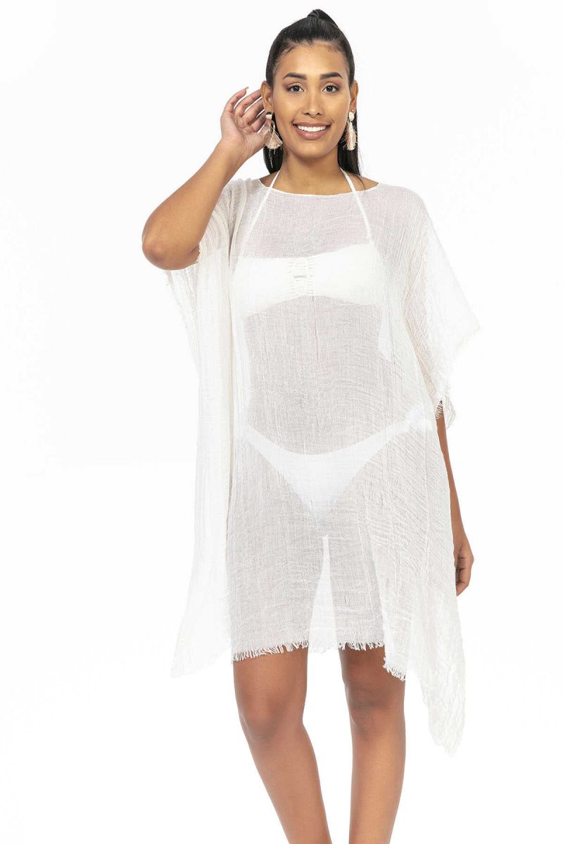 Toptan Yeni Sezon Pareo Plaj Elbisesi T7863 - 1