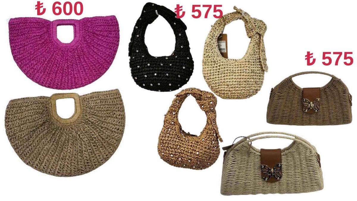 Toptan Hasır Çanta - 1